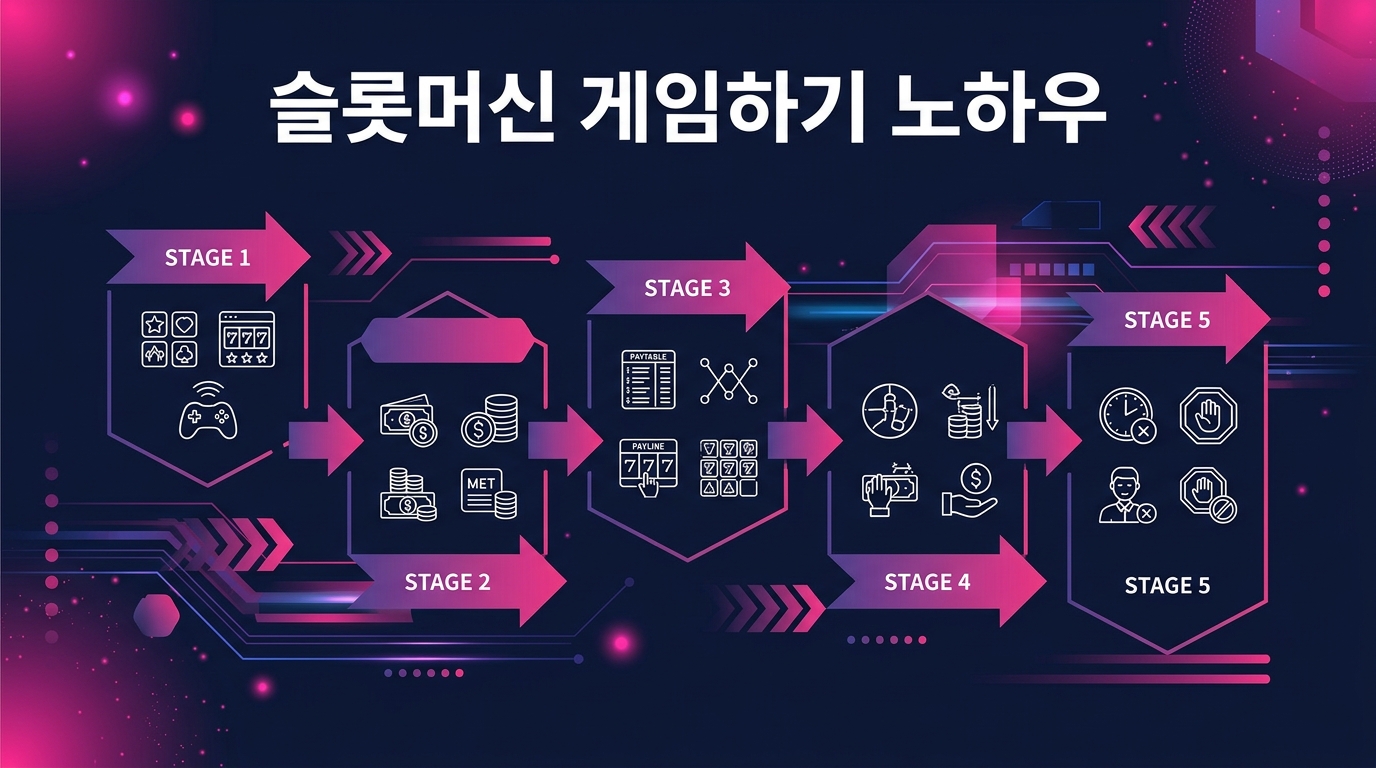 슬롯머신 게임하기 노하우: 실전에서 승률을 높이는 전략과 노하우