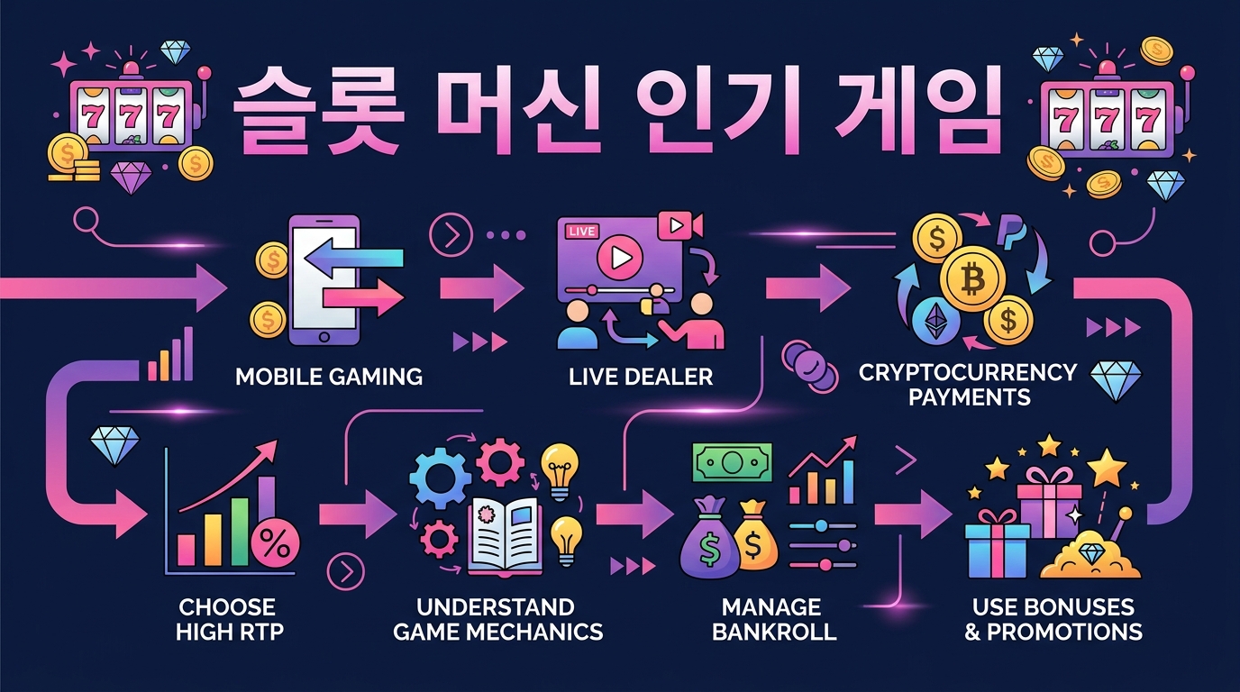 슬롯 머신 인기 게임: 최신 트렌드와 승률을 높이는 방법